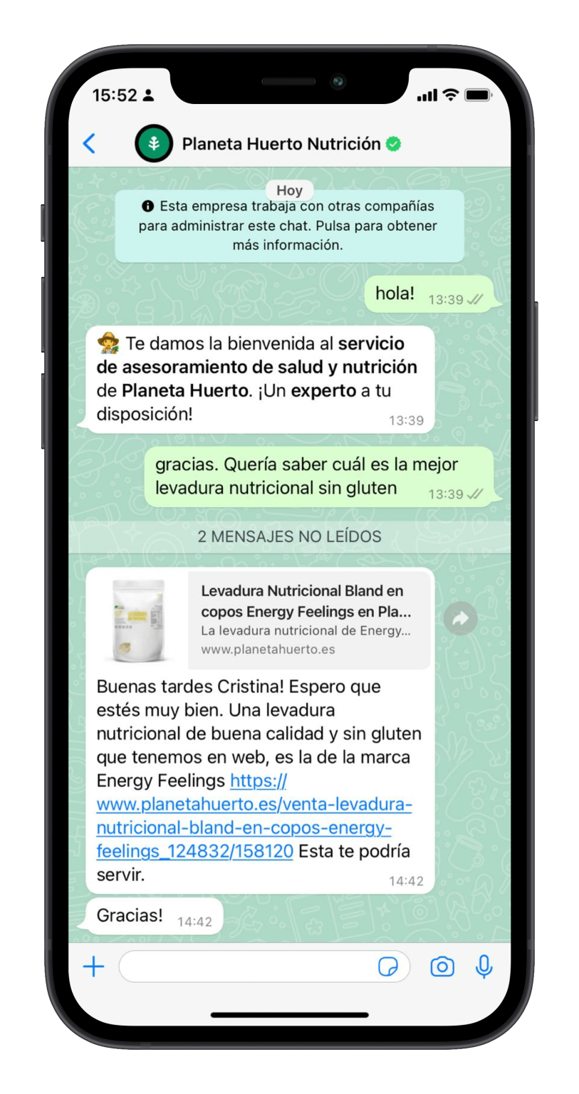 Chatbot Para Whatsapp Con Inteligencia Artificial Aunoa