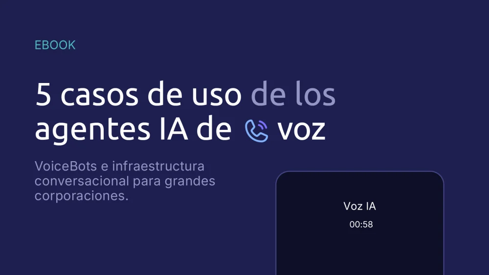 Casos de uso IA voz